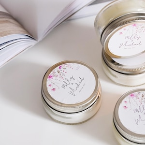 Personalized wedding candle, Custom Scented Candle, Bulk Wedding Favors Candles, Wedding Guest Gifts, Bridal Shower Gift, Save The Date
