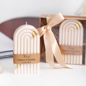 Personalized Scented Candle Wedding Favors, Candle Favors, Custom Scented Candle, Bulk Wedding Favors For Guests, Wedding Guest Gifts