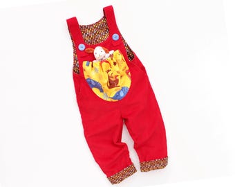 KANGAROO Romper pattern Pdf sewing pattern, Overall Dungaree, children baby toddler, Girl Boy 12 18 months 2 3 4 5 6 yrs Instant Download