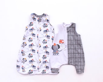 STARLIGHT Sleeping Bag with Feet pattern Pdf sewing, Woven and Jersey Knit Sleeping bag, Baby Shower Gift Baby and Toddler newborn - 4 years