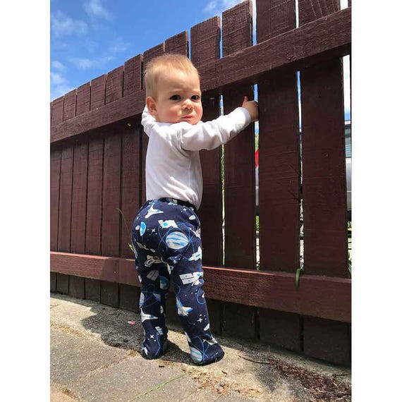 Patron de pantalons à pieds bébé PANDALOVE pour enfants, couture