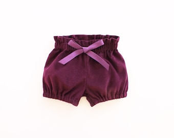TEATIME Girl Baby Girl Shorts Bloomers pattern Pdf sewing, Paperbag waist, Toddler Shorts Bloomers, newborn - 10 years