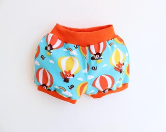 Baby Children Bubble Shorts pattern Pdf sewing AIR BALLOON Bloomers, Knit Jersey, Diaper Cover, Toddler newborn 3 6-9 12 18m 1 2 3 4 5 6 yrs