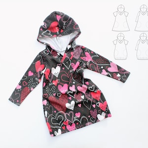 Hooded Jersey Dress - Etsy