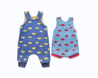 RAINDROPS Romper pattern Pdf sewing, Jersey Harem romper, Children Baby Boy Girl romper, Toddler romper, preemie up to 6 years