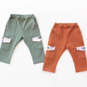 PIRATEN Cargo Pants Schnittmuster Pdf, Baby Hose, Jungen Hose, Kleinkind Hosen Schnittmuster Neugeborene - 10 Jahre