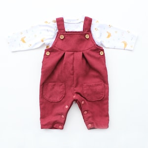 JAZZY Romper Pdf Schnittmuster, gestrickt und gewebt, Neugeborene bis 6 Jahre
