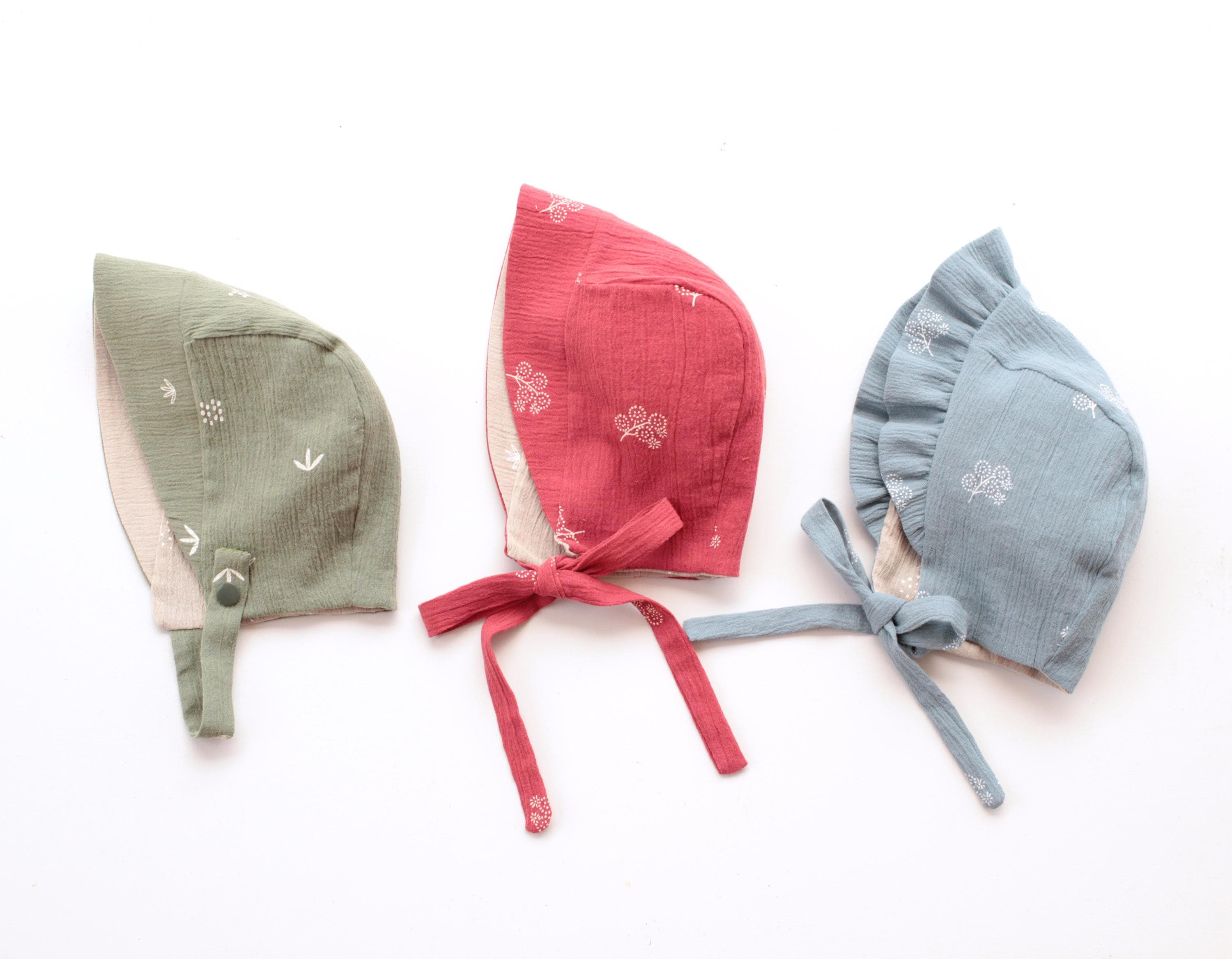 QUICK QUACK ベビーボンネット 子供用ボンネット 縫製パターン PDF