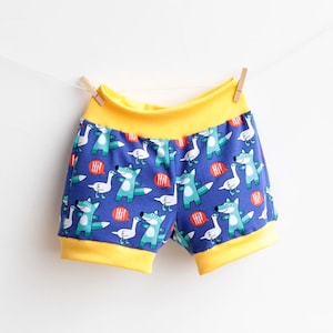Kids Shorts pattern sewing Pdf, CHEEKY Knit Boy Girl Shorts, Jersey Shorts pattern sewing Pdf, Children Toddler Shorts, newborn - 10 years