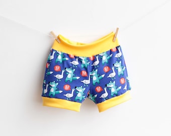 Cartamodello per cucire pantaloncini per bambini in PDF, pantaloncini in maglia CHEEKY per bambino e bambina, cartamodello per cucire pantaloncini in jersey in PDF, pantaloncini per bambini piccoli, neonati - 10 anni