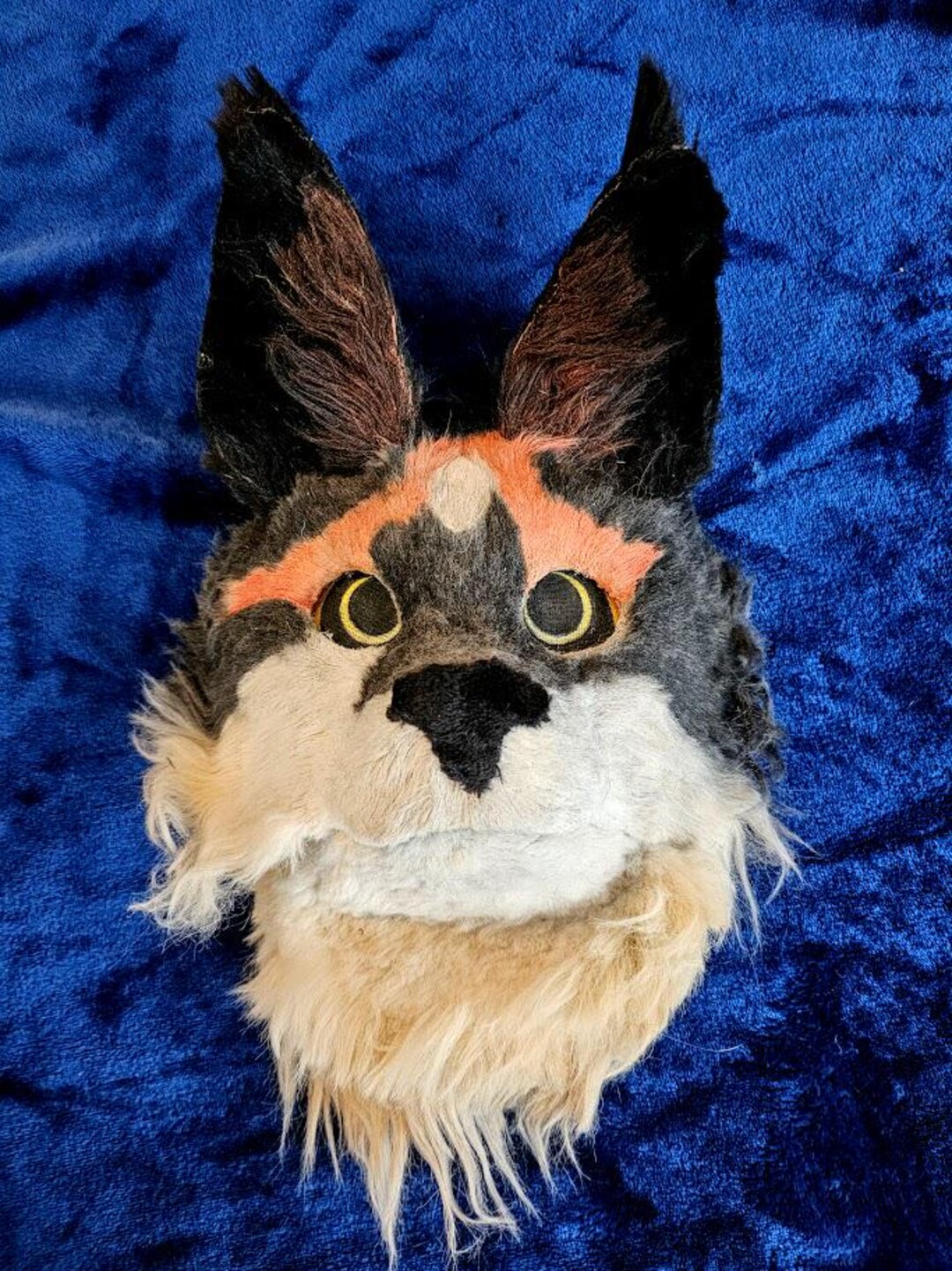 Calico Cat Therian Mask W/ Movable Jaw - Etsy