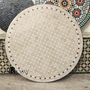 Custom Tile Mosaic Outdoor Table – mosaic coffee outdoor tables, Handcrafted Ceramic Dining Table for Stylish Garden and Patio Spaces