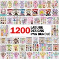 1200 Labubu Design PNG Bundle | Kawaii Cute Digital Stickers |cute labubu png | labubu figures Art | labubu download | Labubu PNG Clipart