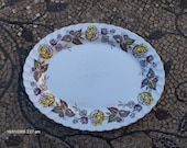 Johnson Bros. 39 39 Fairwood 39 39 Transferware Oval Pattern Platter 1960s - Beautiful