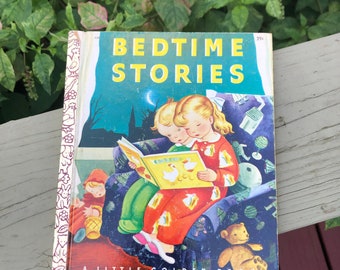 Bedtime Stories - a Little Golden Book - J Edition 10th Printing - No Writing