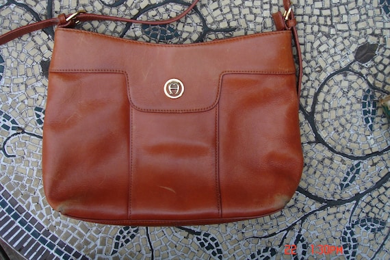 Soft Italian Leather Lavorazione Artigianale Roll Bag Purse, Clean and in  Great Condition, Rust-colored Leather - Etsy Israel