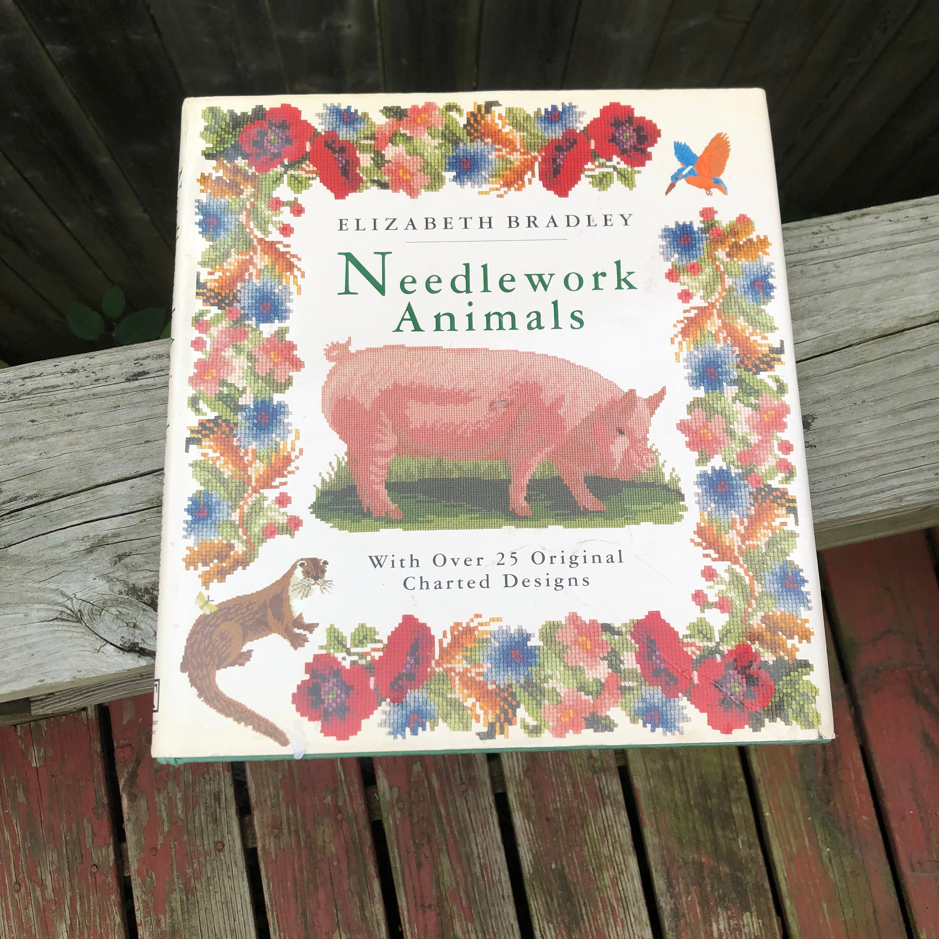 Needlework Animals by Elizabeth Bradley Patchwork Pieces Needlepoint Kit | Elizabeth Bradley Design