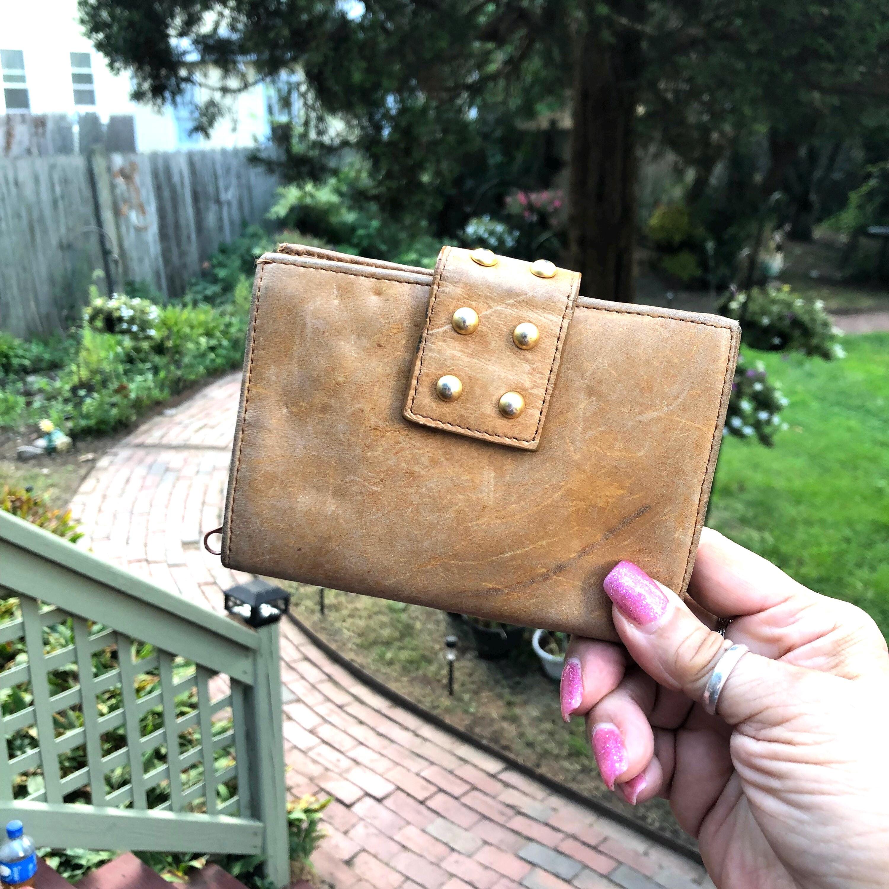 Vintage Kenneth Cole Reaction Tan Leather Wallet - Etsy