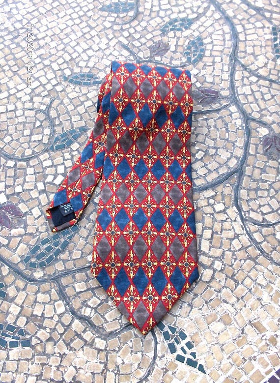 Christian Dior ''Cravate'' Silk Necktie/Tie - Sharp as a tack