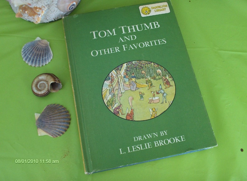 Dandelion Library 2 in 1 book Tom Thumb and other Favorites 1967 and A Treasury of Nursery Rhymes 1967 image 6