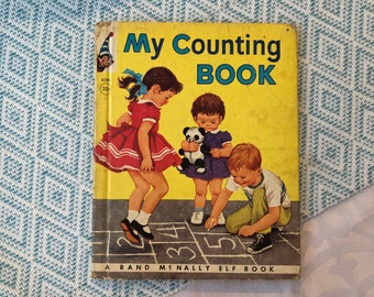 My Counting Book by Diane Sherman- A Rand McNally Elf Book - MCMLXII