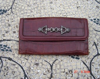 Vintage Brighton Brown Leather Wallet - Nice