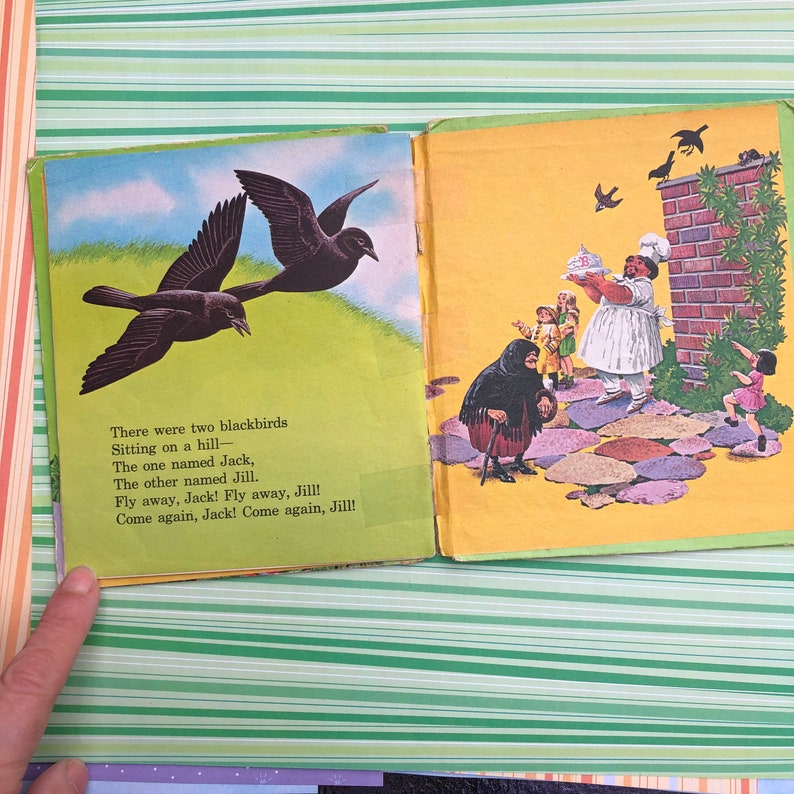 Humpty Dumpty and Other Nursery Rhymes A Tell a Tale Book - Etsy
