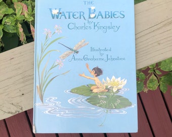 The Water Babies by Charles Kingsley - Illustrated by Ann Grahame Johnstone - 1986 - FREE SHIPPING within the U.S.A.