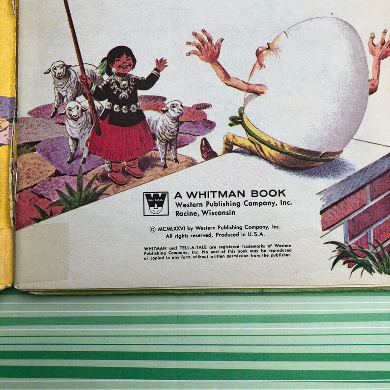 Humpty Dumpty and Other Nursery Rhymes A Tell a Tale Book - Etsy