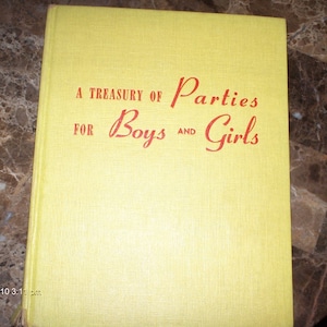 A Treasury of Parties for Boys and Girls 1948 image 1