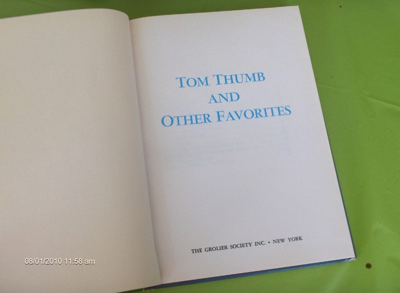 Dandelion Library 2 in 1 book Tom Thumb and other Favorites 1967 and A Treasury of Nursery Rhymes 1967 image 7