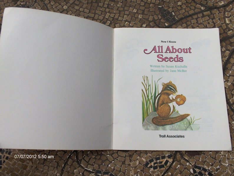 All About Seeds written by Susan Kuchalla 1982 image 2