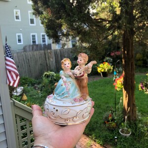 Josef Originals Music Box which plays &#39;&#39;You Light up My Life.&#39;&#39; - Great Playing Condition - Rare