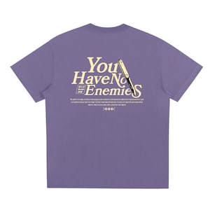 Thorfinn Vinland Saga T-Shirt – I Have No Enemies – Anime Viking Shirt, Manga Quote Tee, Japanese Streetwear, Otaku Gift