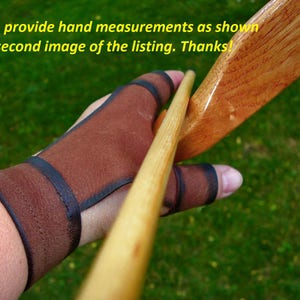 Archery Suede Bow-hand Protecting Glove