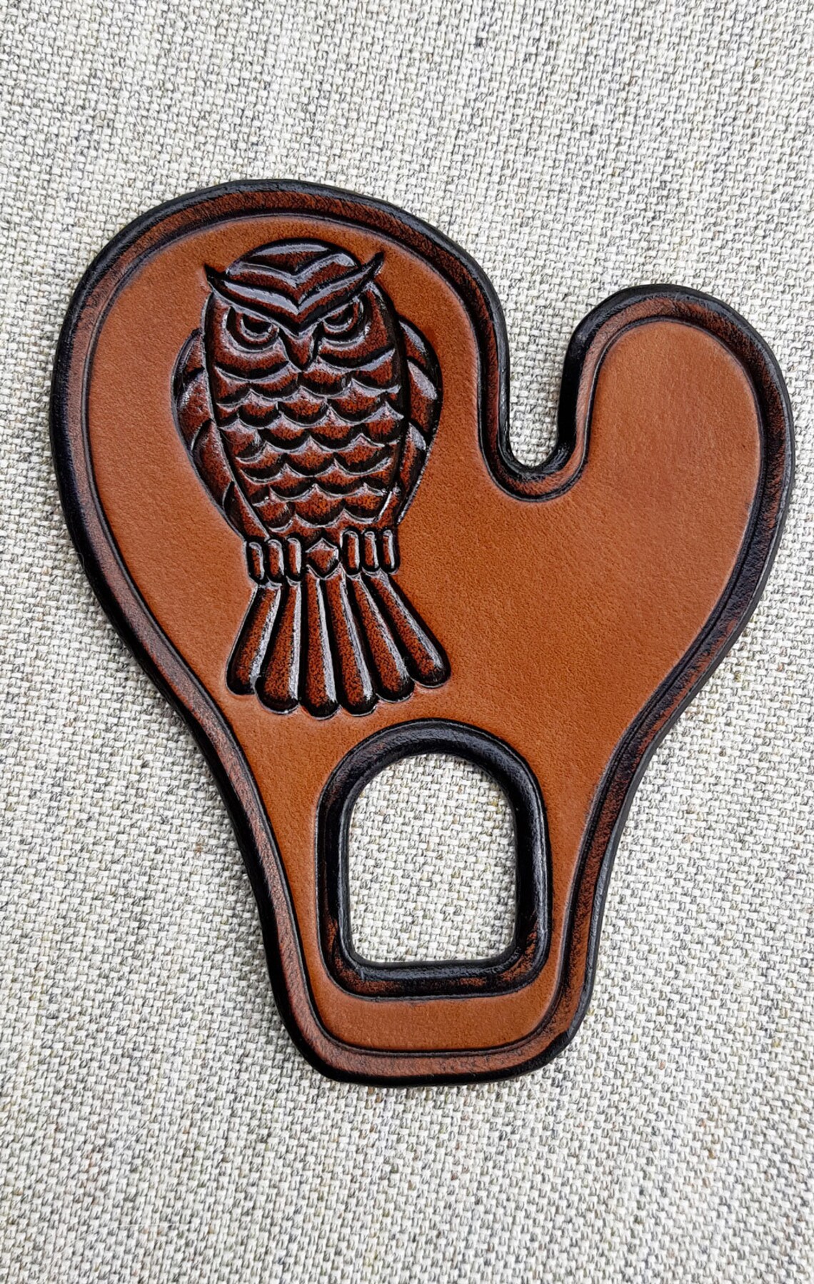 Archery Leather Finger Tab Etsy