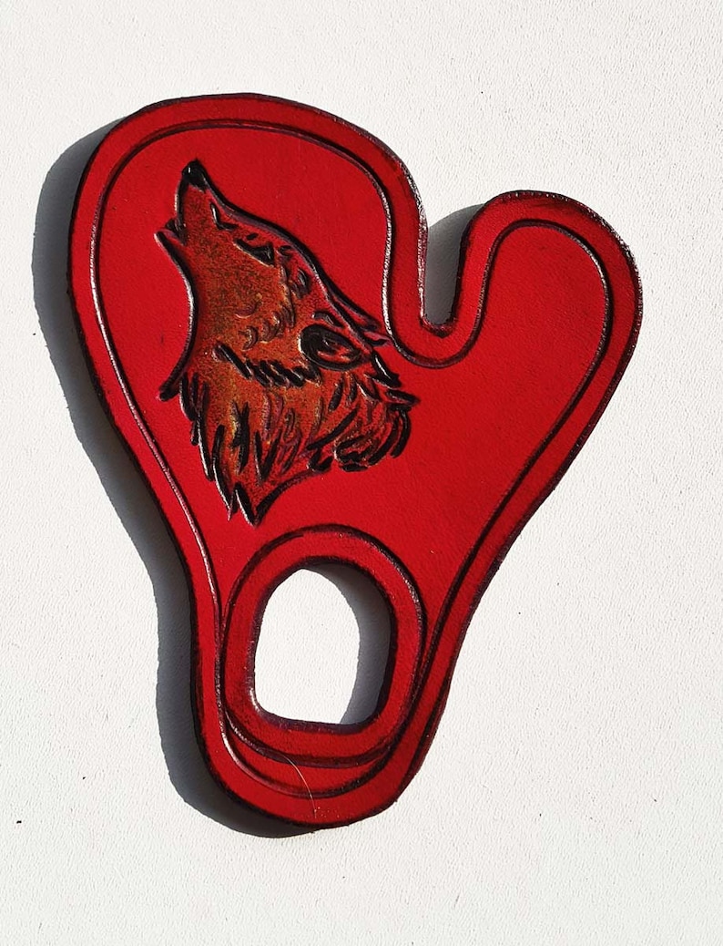 Archery Leather Finger Tab Etsy