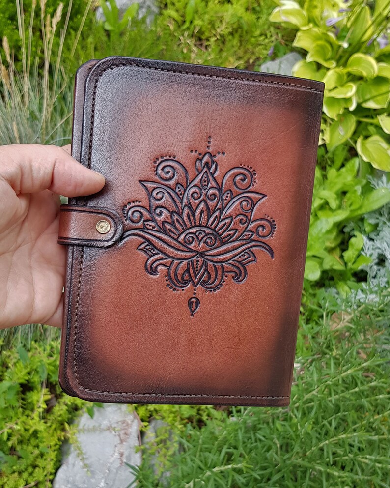 Leather Rx Cover Prescription Pad Holder For Two US Size Etsy