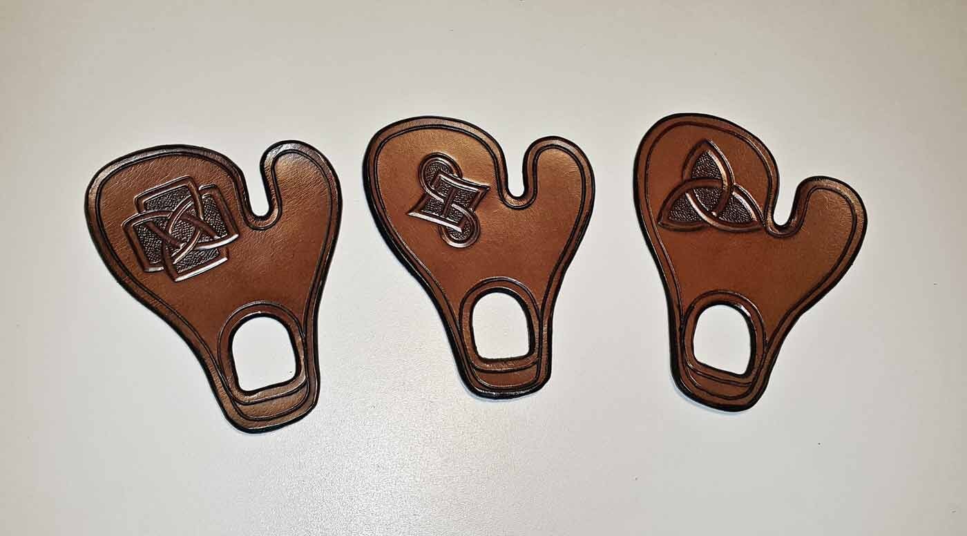 Archery Leather Finger Tab Etsy UK