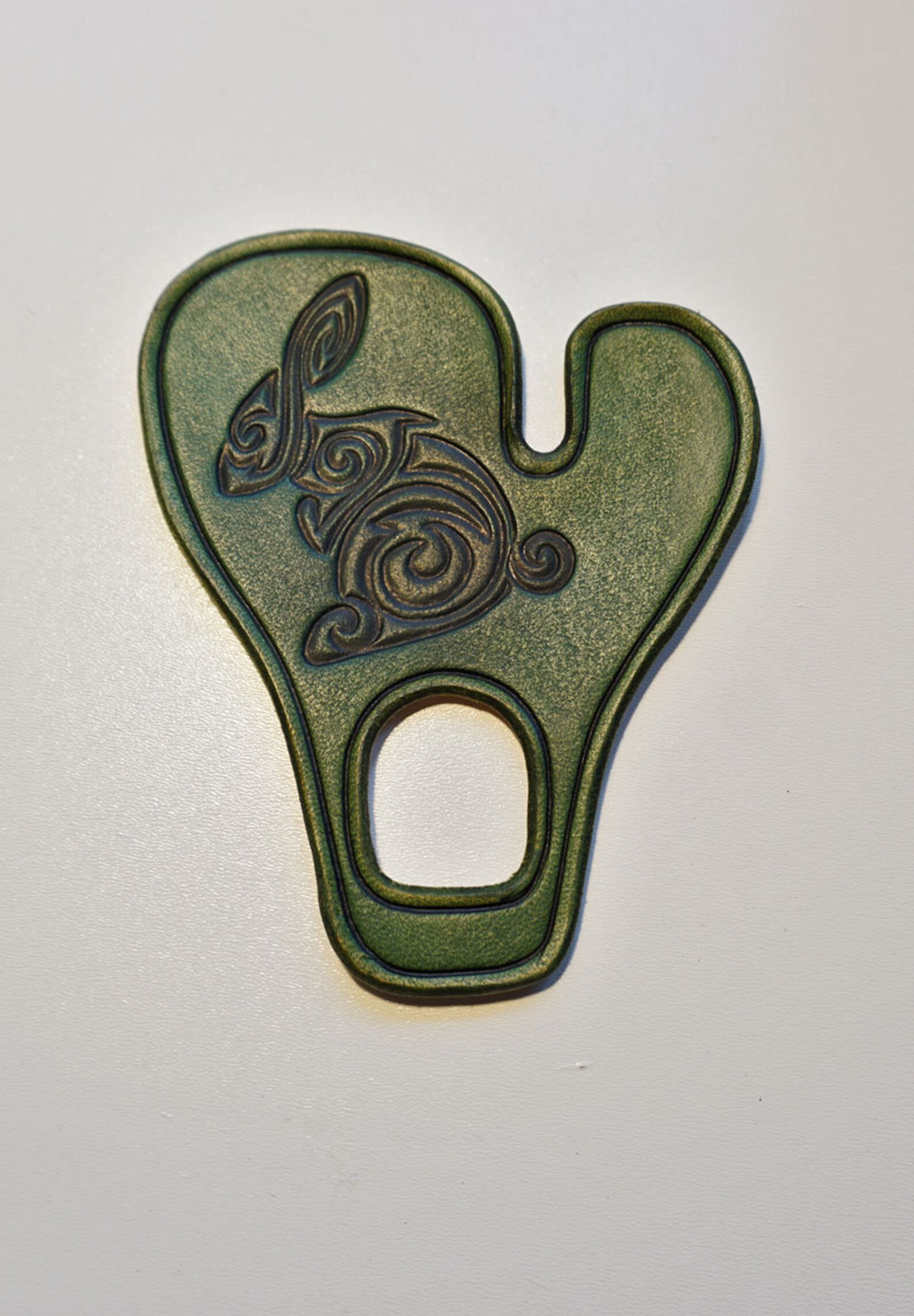 Archery Leather Finger Tab Etsy