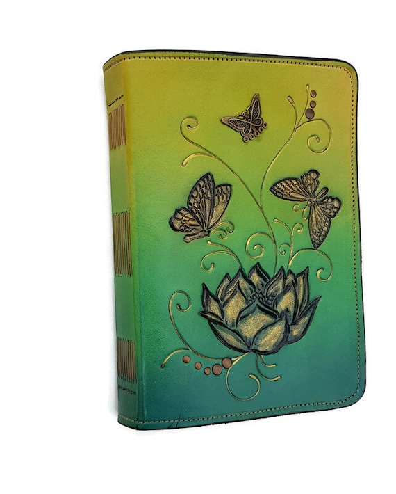 Rustic Leather Journal With Hand Bond Paper To The Leather Cover, Custom DesignsA5