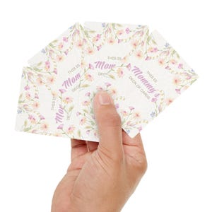 Cartas de póker personalizadas: idea de regalo para el Día de la Madre, baraja personalizada, artículos para fiestas de juegos, regalo único de baraja, mamá personalizada