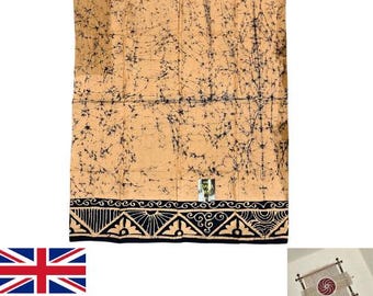 Handmade Batik Sarong: Sri Lankan Cotton Wrap, Beach Cover-Up