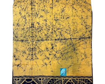 Handmade Sri Lankan Batik Sarong 100% Cotton Beach Wrap stiched