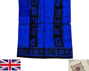 Handmade Batik Sarong: Sri Lankan Cotton Beach Wrap