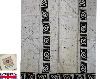 Handloom Cotton Lungi | Traditional Men's Sarong | Comfortable Wrap Skirt for Summer & Lounge