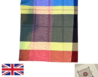 Handloom Cotton Lungi | Traditional Men's Sarong | Comfortable Wrap Skirt for Summer & Lounge