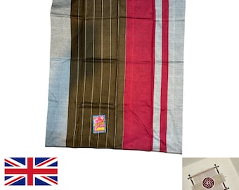 Handloom Cotton Lungi | Traditional Men's Sarong | Comfortable Wrap Skirt for Summer & Lounge