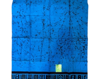 Handmade Sri Lankan Batik Sarong 100% Cotton Beach Wrap stiched