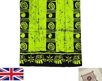 Handmade Batik Sarong: Sri Lankan Cotton Wrap, Beach Cover-Up